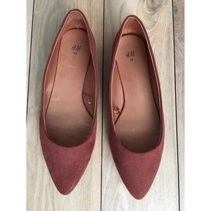 H&M caramel flats